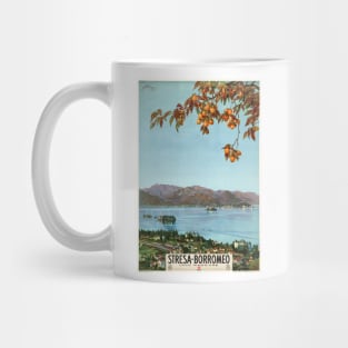 Stresa-Borromeo Lago Maggiore Vintage Poster 1927 Mug